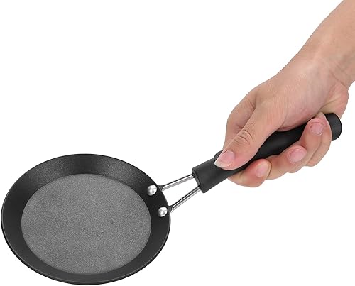 Miniatura 7 de Sartén antiadherente, sartén para panqueques de huevo frito para el desayuno, sartén para tortillas, olla de cocina con mango aislante térmico,