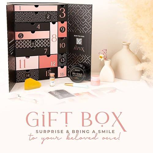 Miniatura 4 de Mini cesta de belleza de 14 piezas, juego de baño y cuerpo que incluye máscara de gelatina, aceite de masaje, banda para el cabello, máscara de