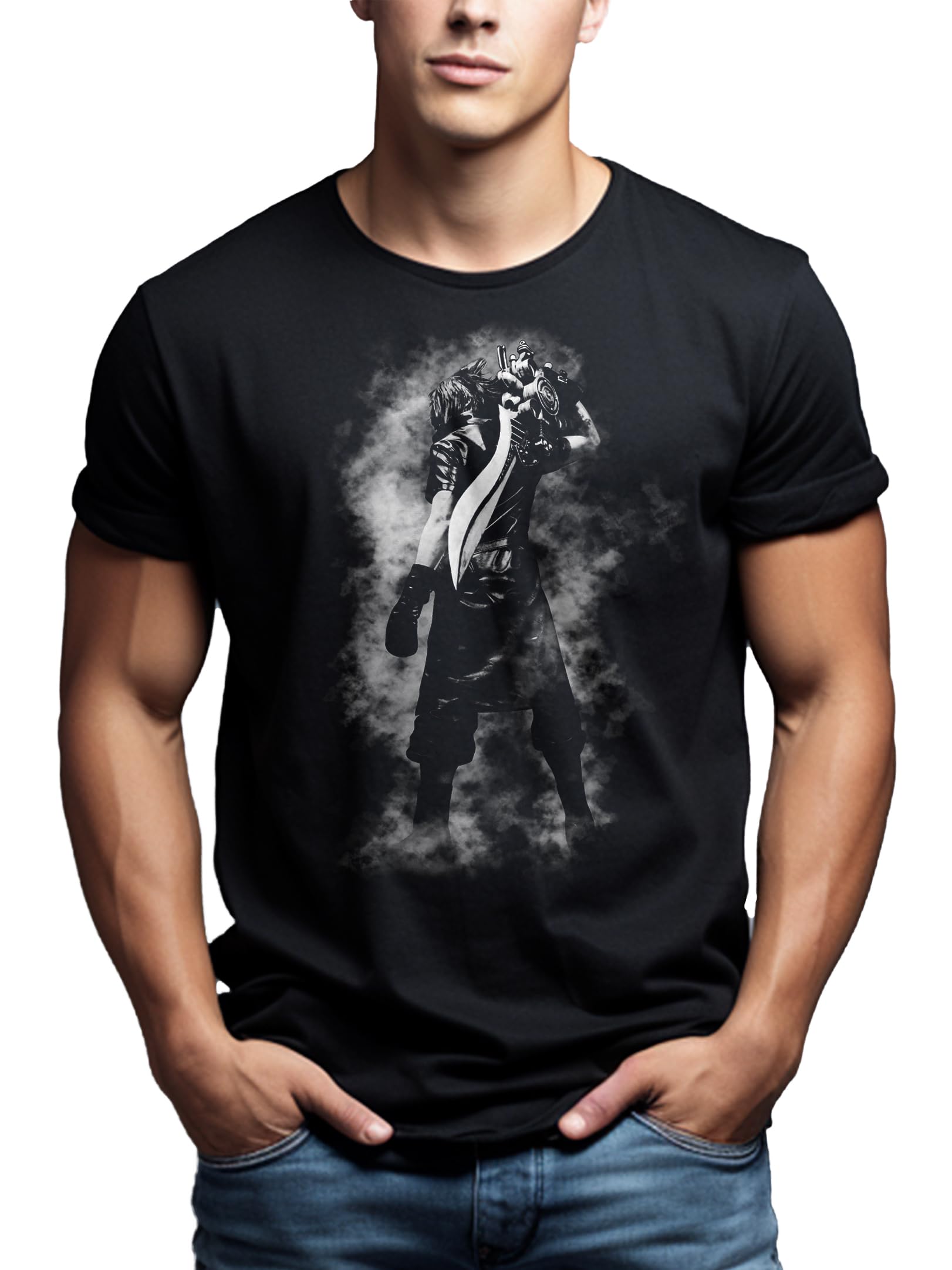 MAKAYA Camisetas Frikis Hombre - Fantasy T-Shirt Videojuegos