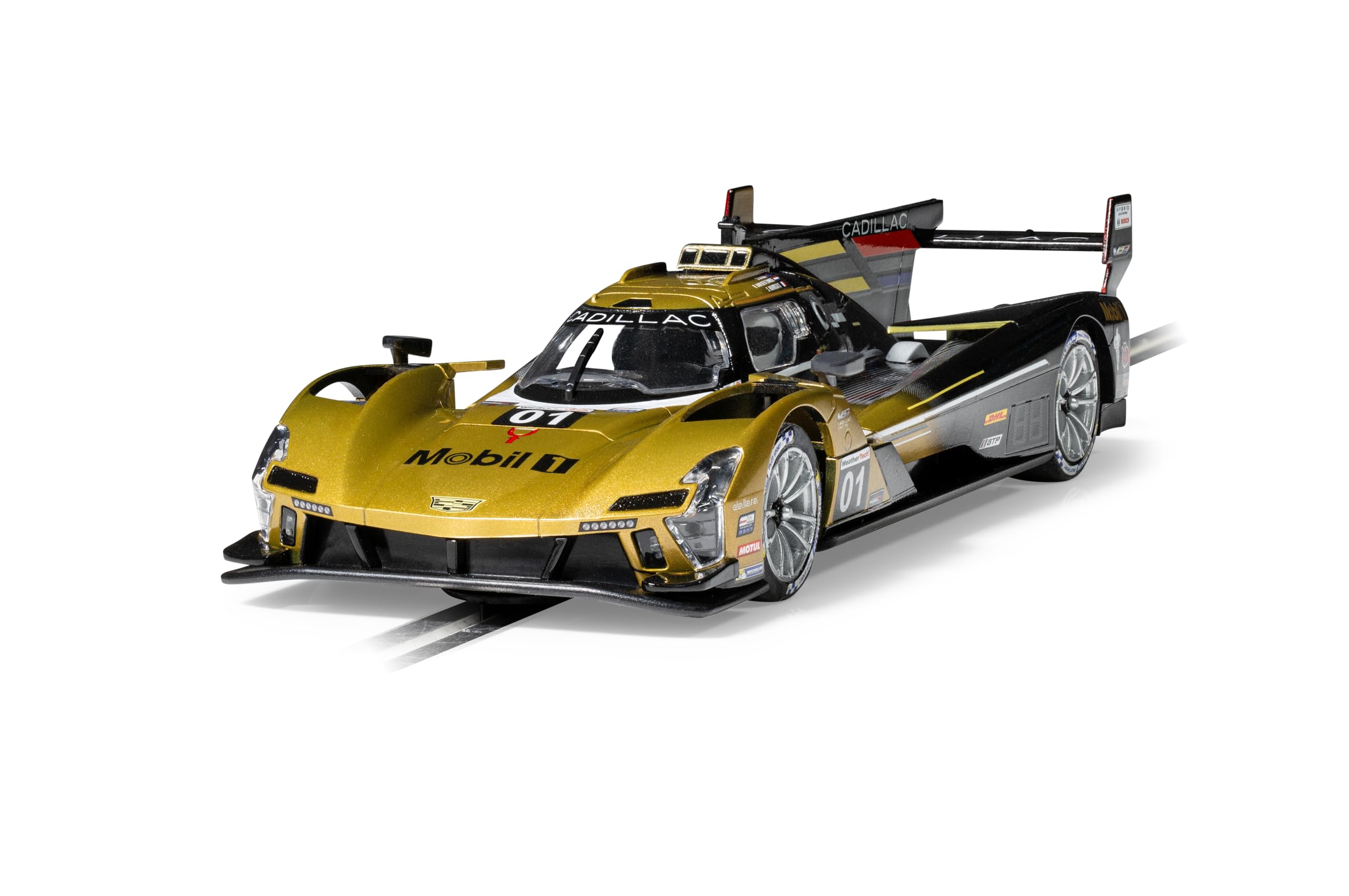 Superslot H4586 Cadillac V-Series.R - Cadillac Racing n. 01-12 Ore di Sebring 2024 Slot Car - Campionato del mondo di sport motoristici/Endurance, per bambini dai 3 anni in su