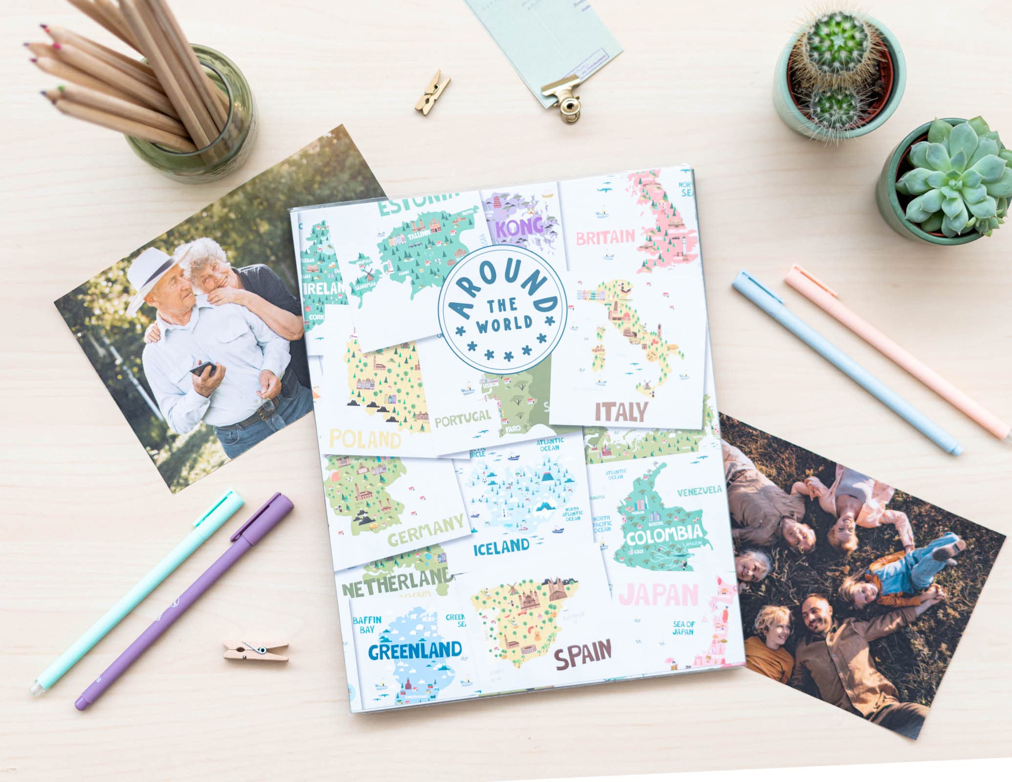 Grupo Erik Photo Album 7x5 - Around The World, 28 x 23 x 1 cm - Image 4