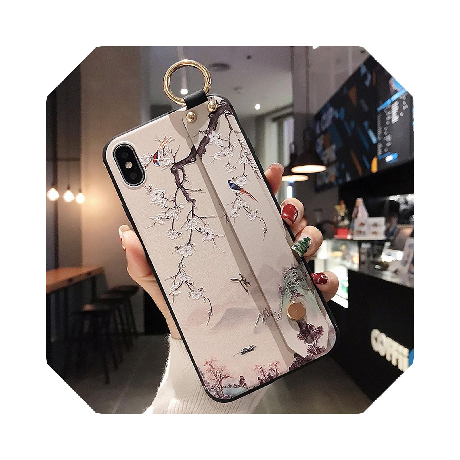 こあ　スマホケース iPhone リストストラップ こあ スマホケース iPhone リストストラップ Amazon.co.jp