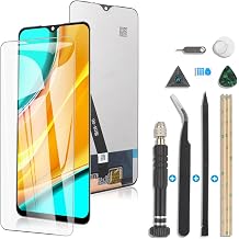 RongZy Compatible with Xiaomi Redmi 9 M2004J19G M2004J19C Replacement Screen LCD Display and Touch Screen Digitizer with Tools Black