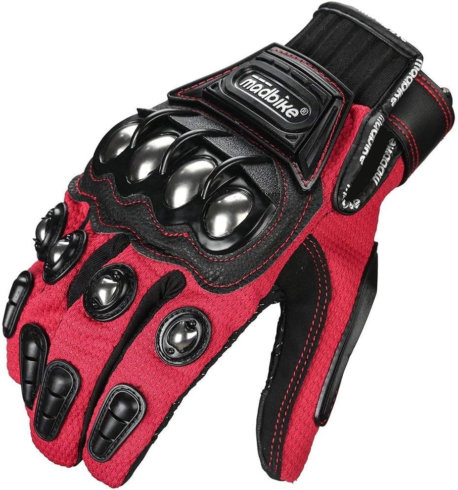 Alloy Steel Touchscreen Bicycle Motorcycle Motorbike Powersports Racing Glove