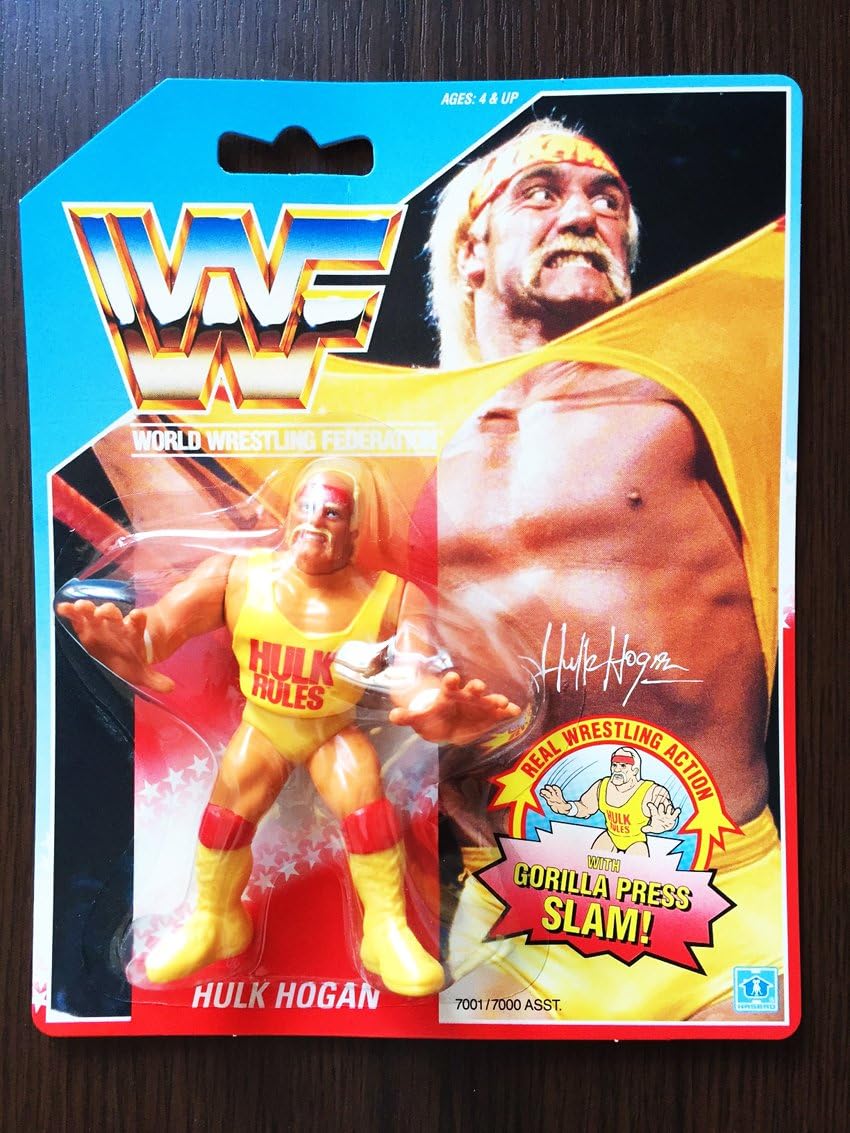 WWF Hulk Hogan Gorilla Press Slam Figure
