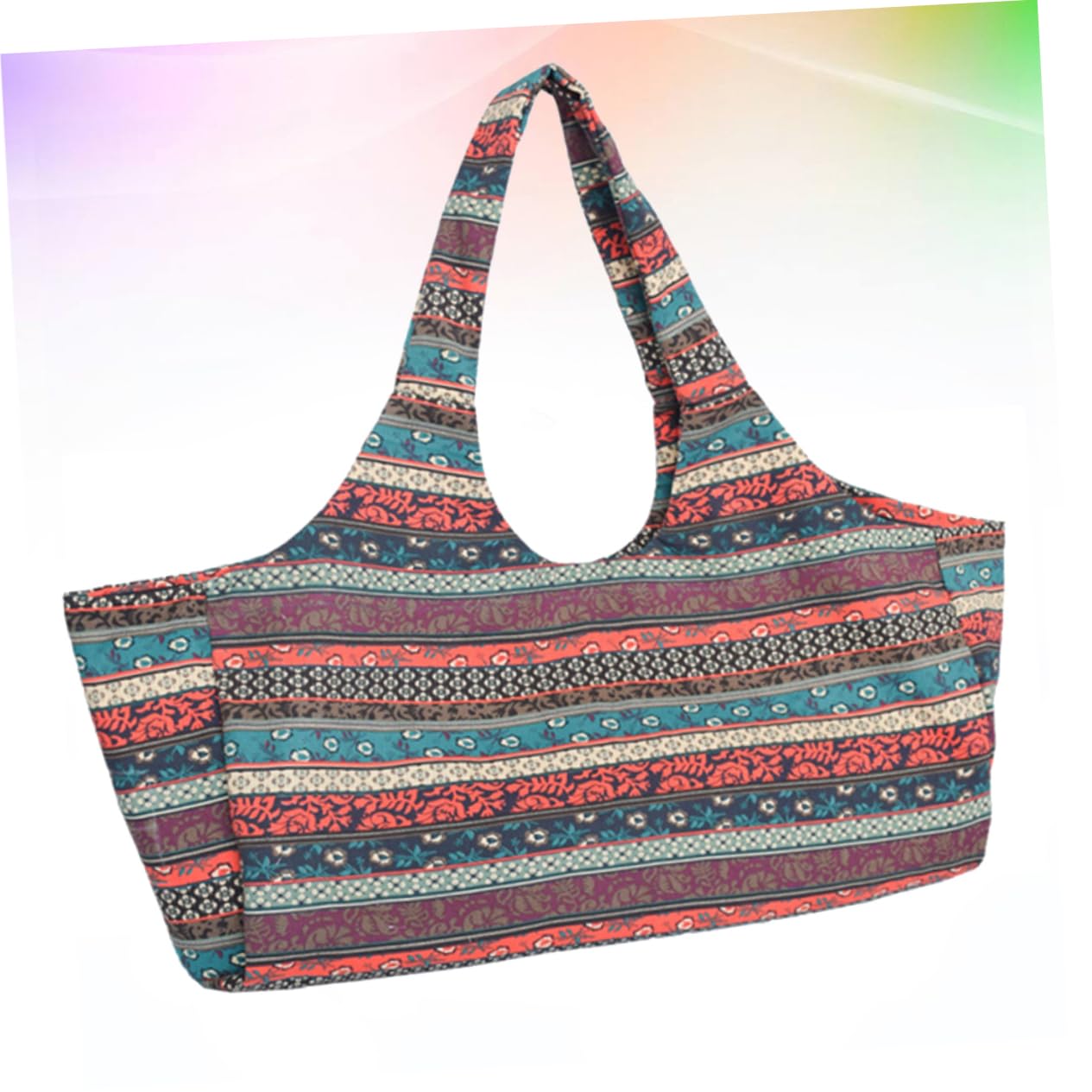 Gatuida Bedruckte Yogamattentasche Canvas Mit Kordelzug Ethno Stil Sporttasche Für Fitness Reisen Und Yoga