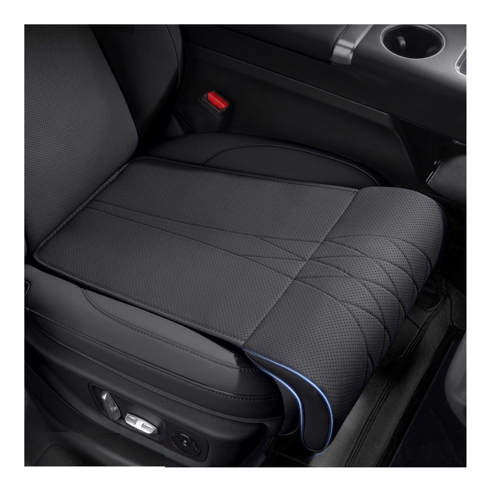 Amazon.co.jp: ZQX 車用レッグレスト 車 シートクッション レザー 通気
