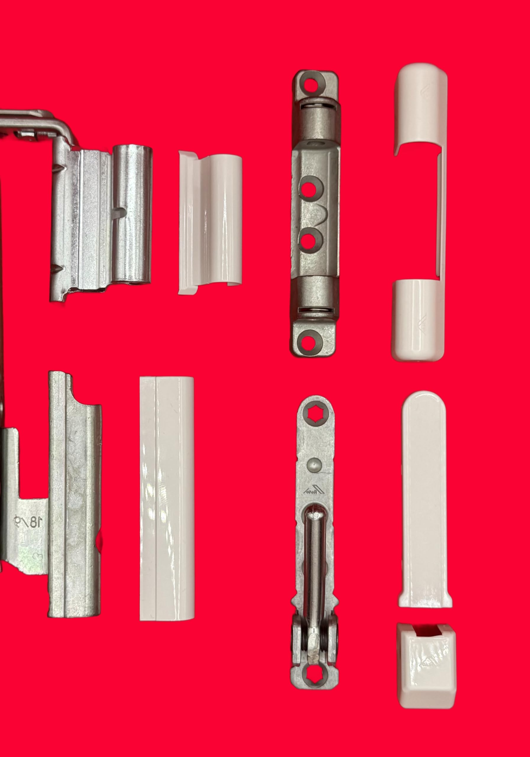 Roto Cover Caps Series NT in White Tape Side K for Corner Bearings Scissor Bearings, Axer Bearings, Axer Arm - Image 2