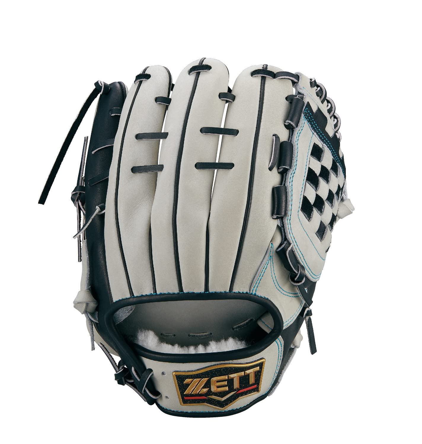 ZETT 軟式野球用グローブ グレー/ブラック 源田モデル スポーツ