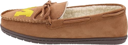 Miniatura 17 de FOCO NCAA NCAA - Pantuflas tipo mocasín con logotipo de equipo universitario para hombre