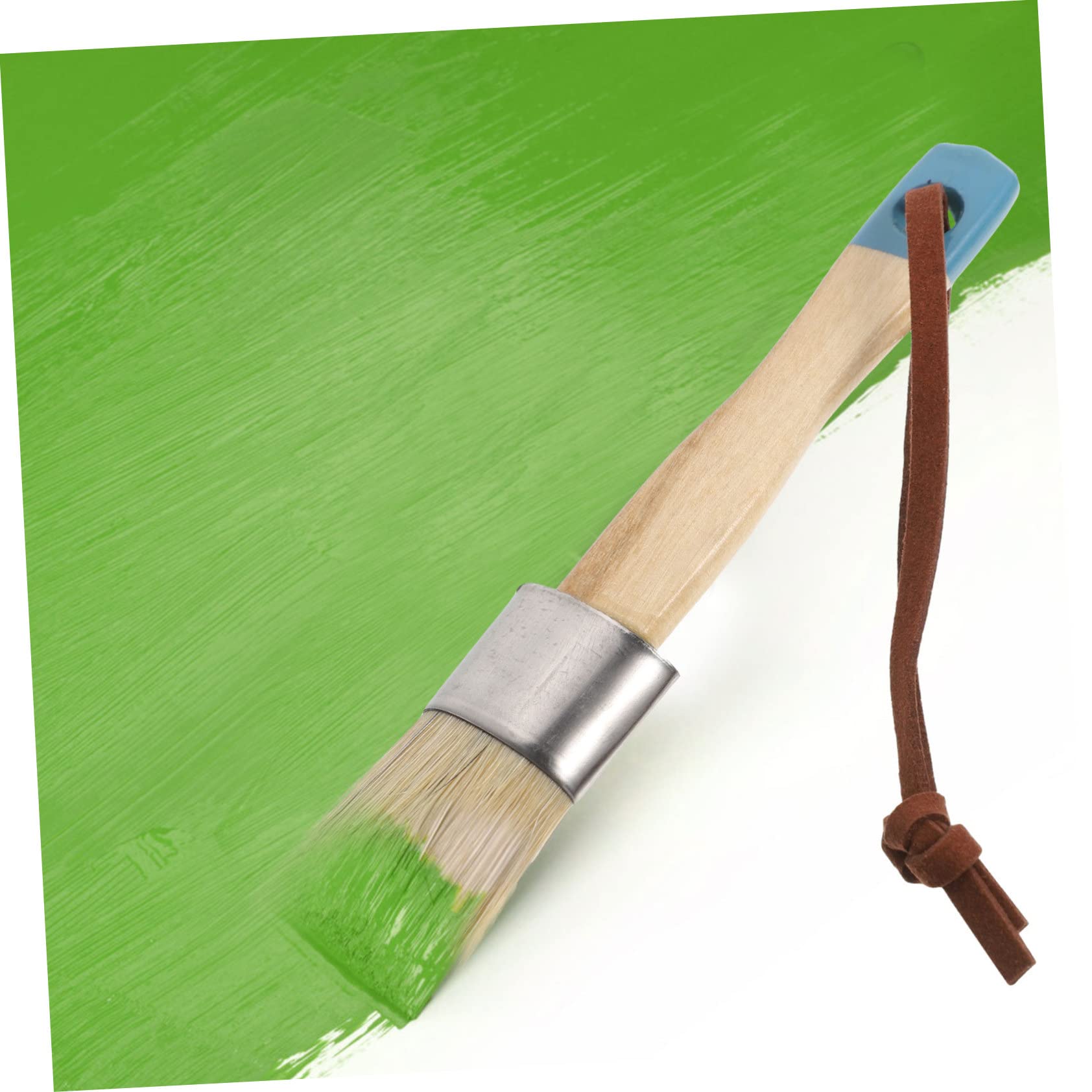 8 Pz Pennello Per Pastelli a Setole Pennello Per Cera Portatile Comodo Da Pittura Domestico Per Artisti Portatile Morbido Per Cera Di Legno