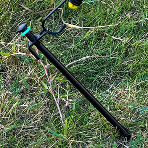 Miniatura 2 de BESPORTBLE 50 Uds. Estacas de tienda de campaña Anillo fluorescente que brilla en la oscuridad Anillo de tienda de campaña Anillos de uñas Accesorios