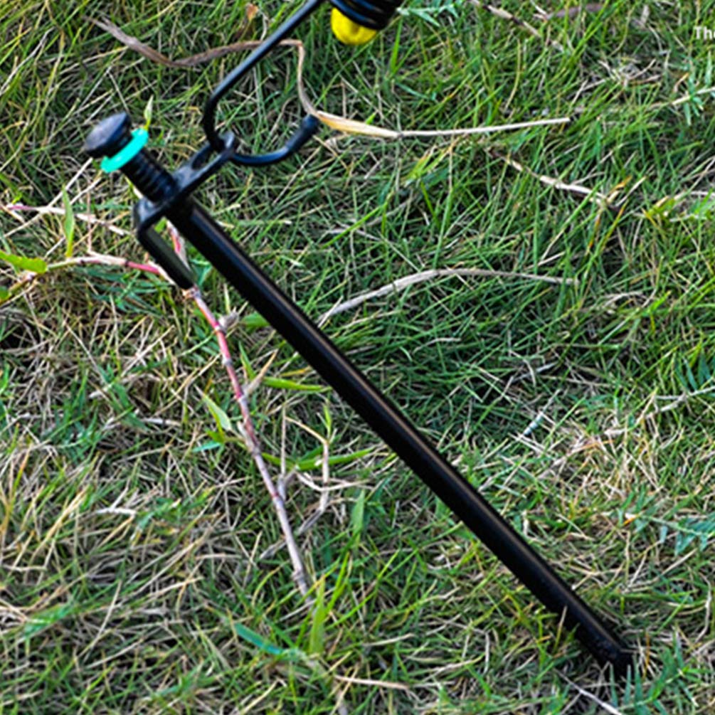 BESPORTBLE 50pcs Tent Stakes Ring Fluorescent Glow in The Dark Tent Ring Tent Nail Rings Tents Accessories