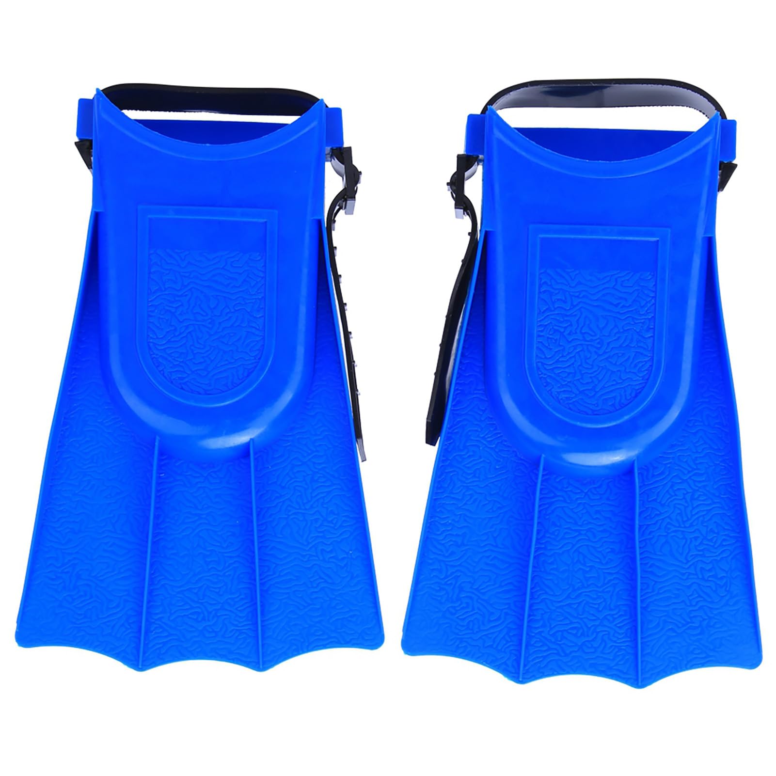 Restokki A Pair PVC Children Lightweight Diving Swimming Training Fins Snorkeling Short Flippers