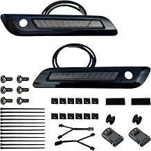 Saddlebag Latch Cover LED Light Kit, Red Brake/Running Light &amp; Amber Sequential Turn Signals for 2024+ Road Glide/Street Glide,2023.5-up CVO,Uncompatible 2026 Street Glide Road Glide Limited.