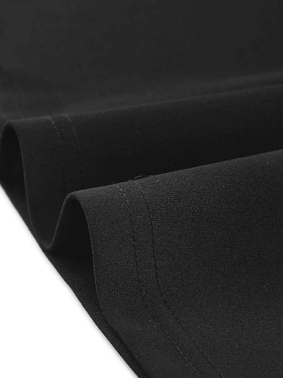 Allegra K Peter Pan Collar Dress for Women's Work Puff Sleeve Vintage Dresses - Image 4