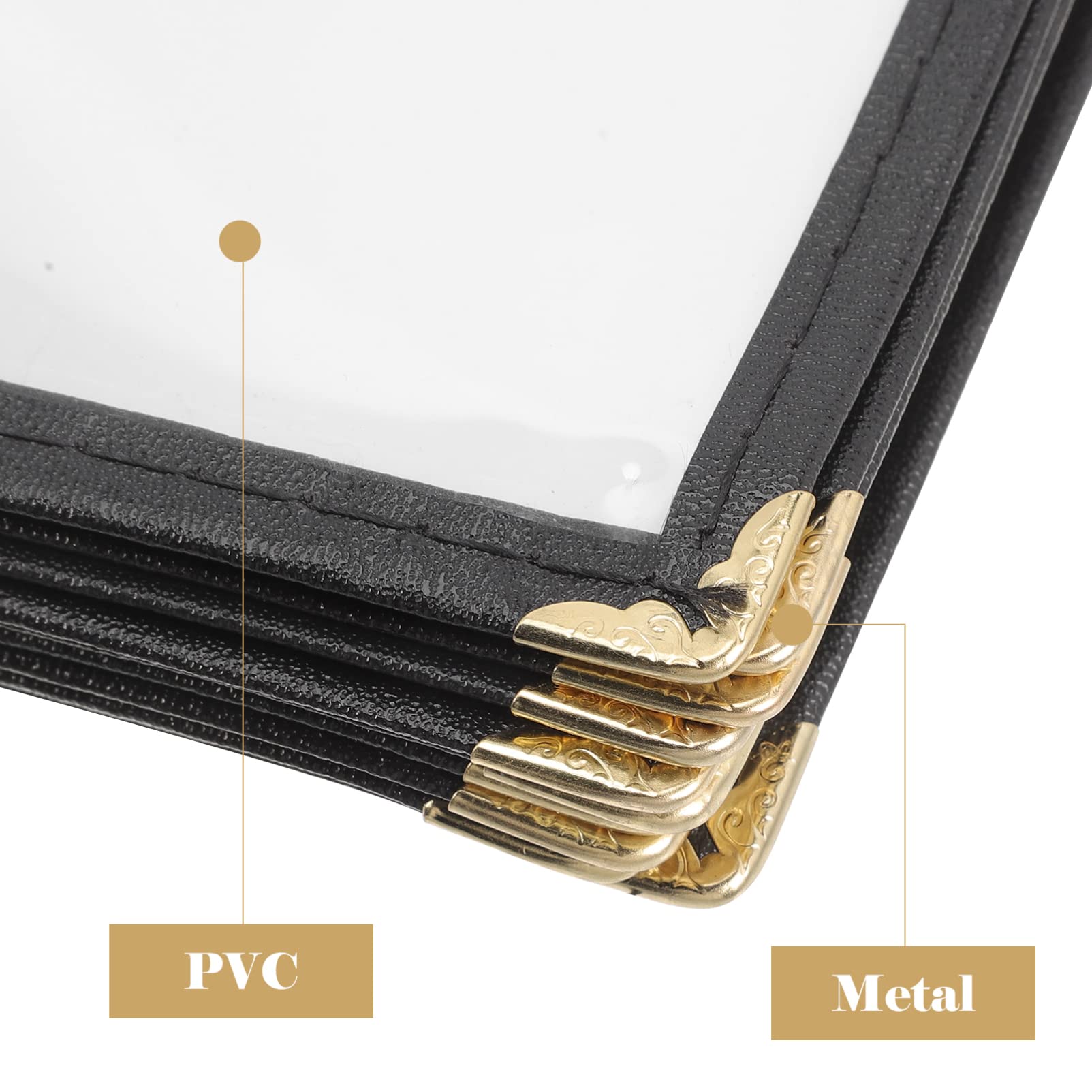 Ciieeo Protector De Hojas De Recetas Funda Transparente Portamenús De Pvc Ideal Para Restaurantes