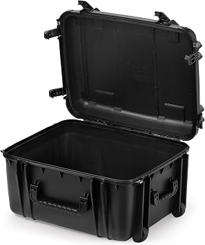 Seahorse 1220 Heavy Duty Hard Protective Equipment Crate - TSA Approved/Mil Spec / IP67 Waterproof/USA Made for Telescopes, Drones, Monitors, PCs, Gimbal, Diving Equipment