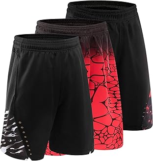 3PCS / Set Men's Running Shorts Quick Dry Running Shorts Basketball Pants Sports Pants (3pcs Short/Set12,5XL)