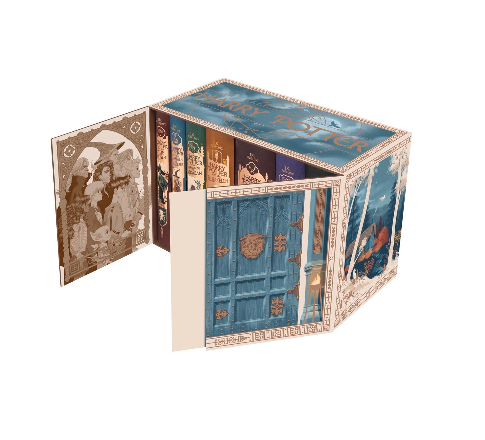 Harry Potter: Band 1-7 im Schuber – mit exklusivem Extra! (Harry Potter): Alle Bücher des modernen Kinderbuch-Klassikers in einer Box - mit hochwertigem Acry-Aufsteller!