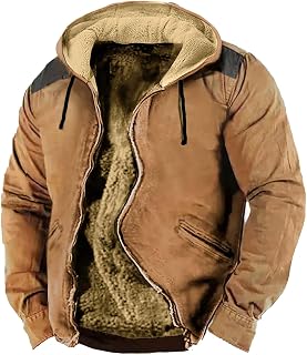Chaqueta de algodón para hombre con capucha y cremallera a juego de colores Abrigo impermeable para hombre