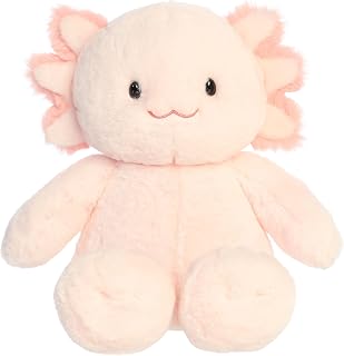 Aurora Cuddly Tumbletoes Axolotl Stuffed Animal - Plushies for Pretend Play and Fun Storytelling - Perfect for Kids All Ages and Animal Loving Adults - Pink 12.5 Inches