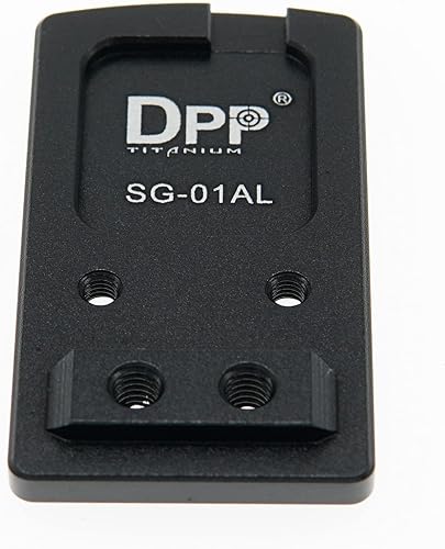 Miniatura 5 de DPP Titanium Soporte de mira para Sig P226, P320 Vortex Venom & Viper, Burris Fastfire, Ade