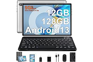 Tablet 10 inch Android 13 Tablet Octa-Core 2.0 GHz with 12GB RAM...