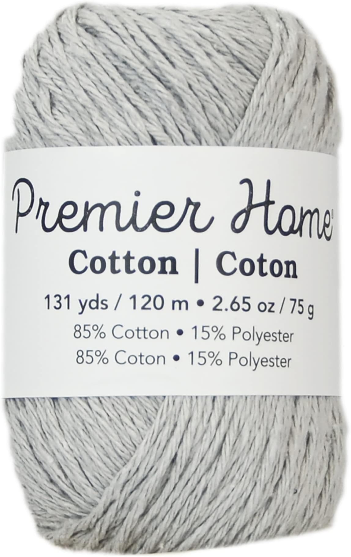 Premier Yarns Home Cotton Yarn - Solid-pewter