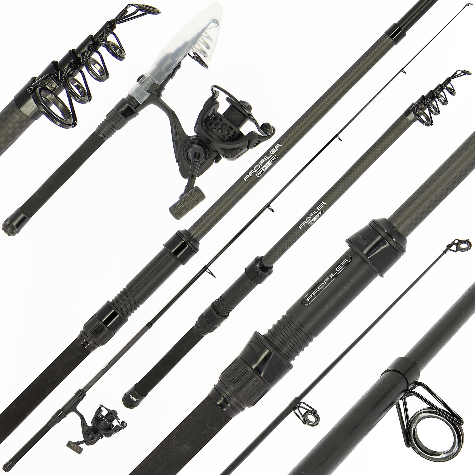 NGT Profiler Compact Telescopic Fishing Rod & Reel Combo 5ft/1.5m Carbon Travel Rod, Lightweight Portable Setup with Carry Case, 10โ30g Casting Weight, Ideal for Beginners & All Rounder Fishing