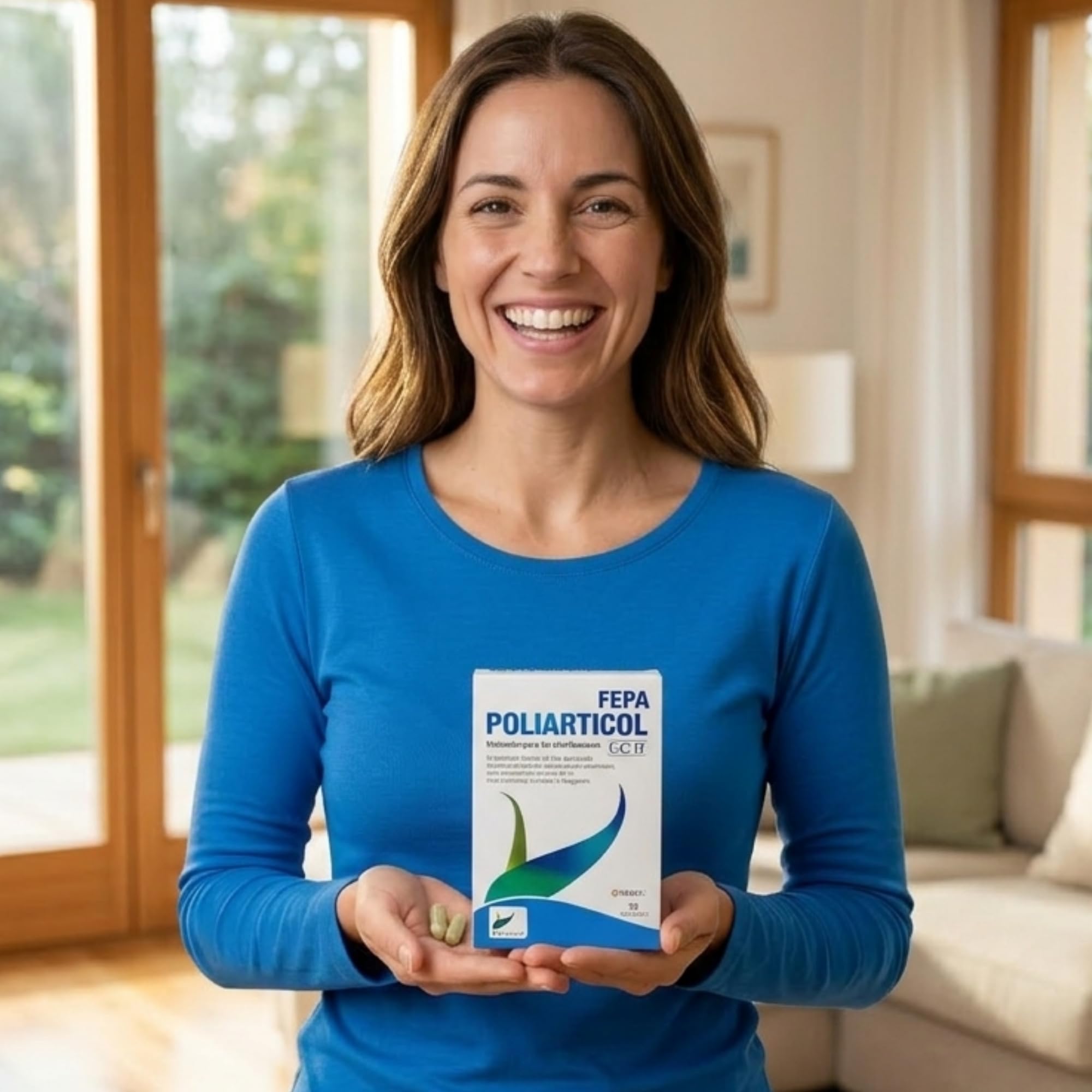FEPA Poliarticol UCII - Suplemento para Articulaciones - Nutrientes con Extracto de Mejillón de Labio Verde y Colágeno UC-II® - Apoyo Diario a Movilidad y Bienestar - 30 Cápsulas - Fepadiet