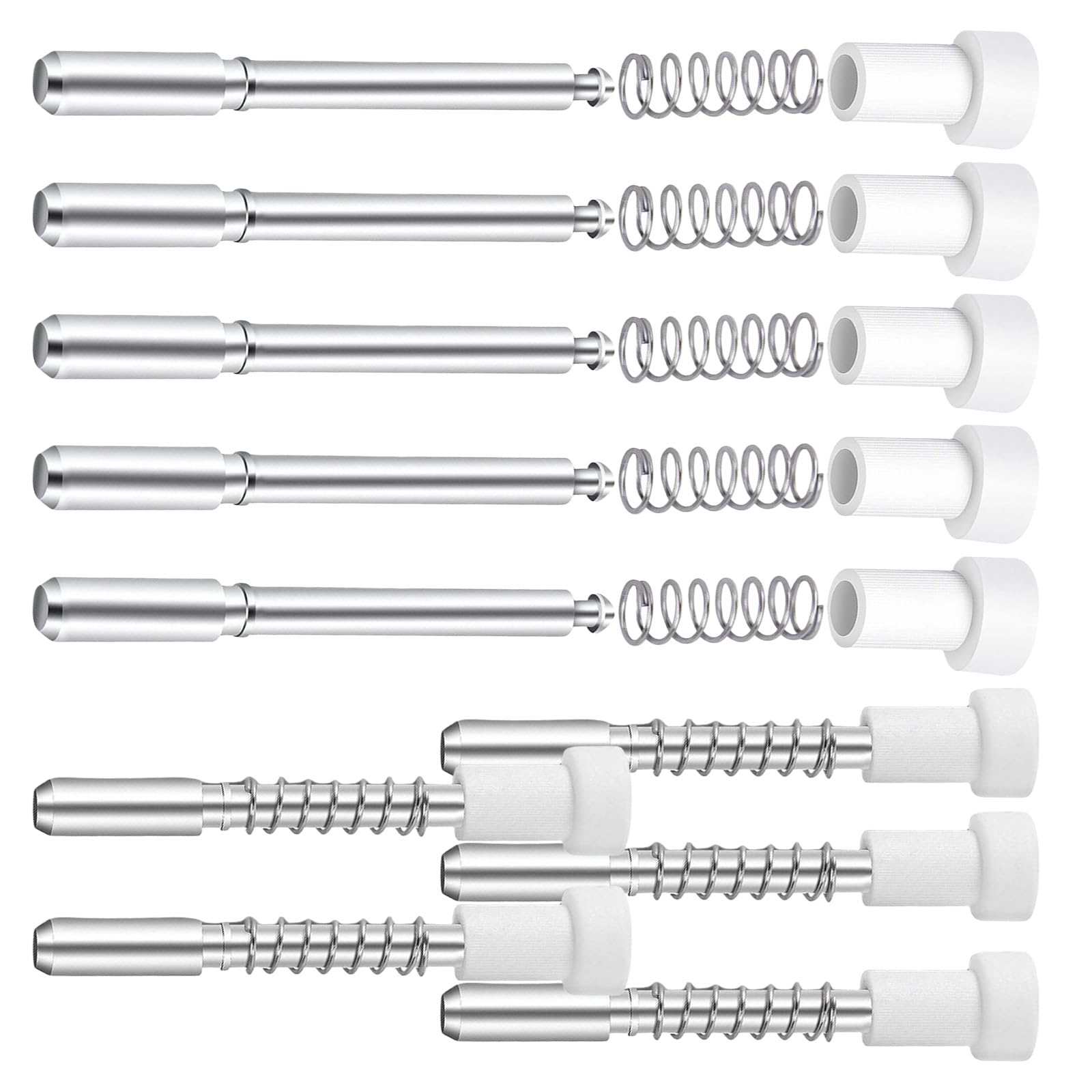 HZBB Duty Metal Screen Retainer Clips Erosion Resistant Secure Hold Spring Loaded Window Screen Latches for Window Hardware Replacement Parts