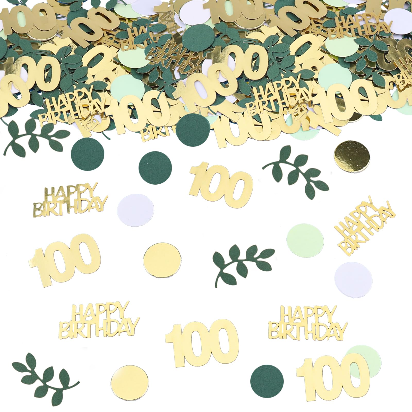 GoldRock Lot De 1000 Confettis En Forme De Cœur Pour 50e