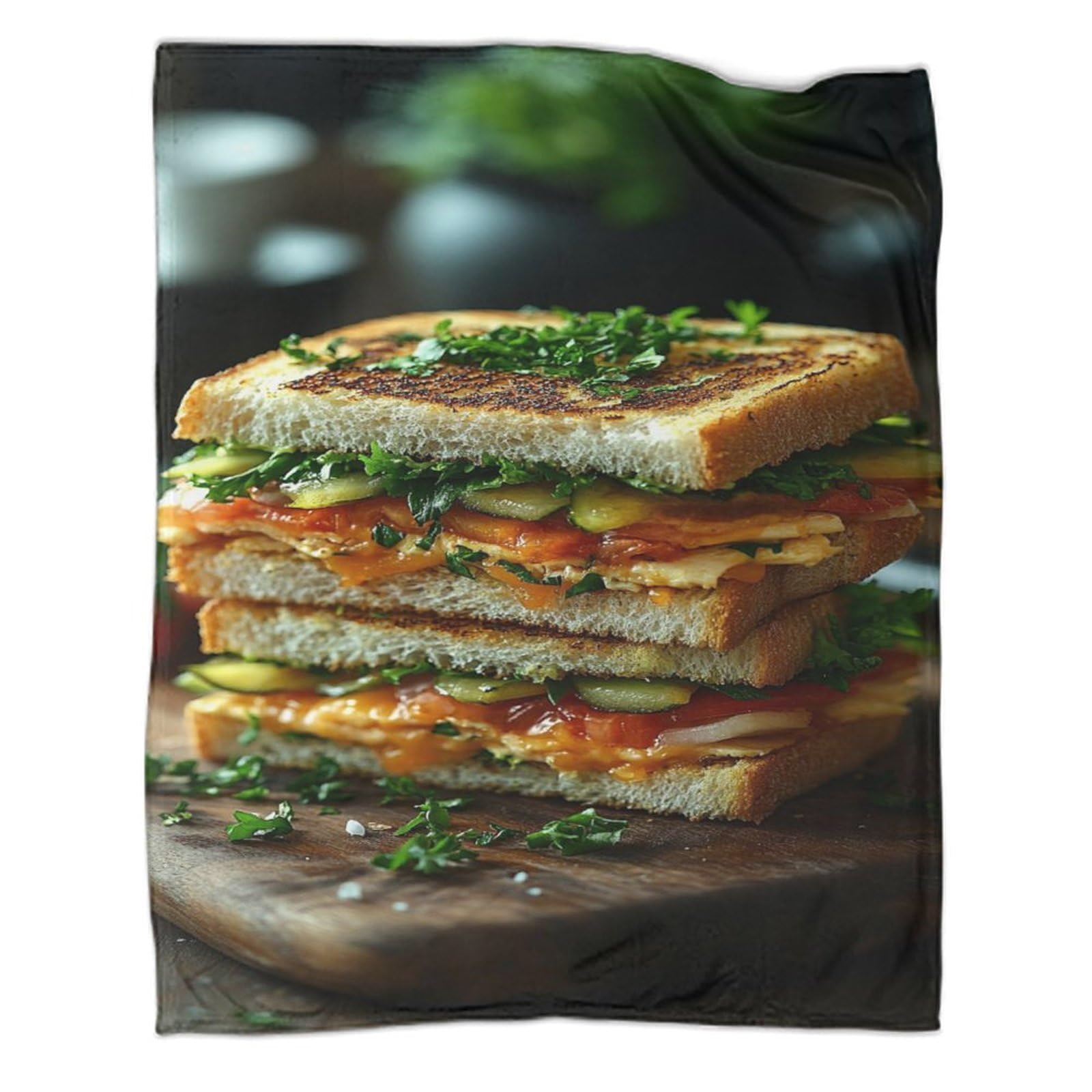 Couverture en flanelle sandwich pour des soirées cocooning
