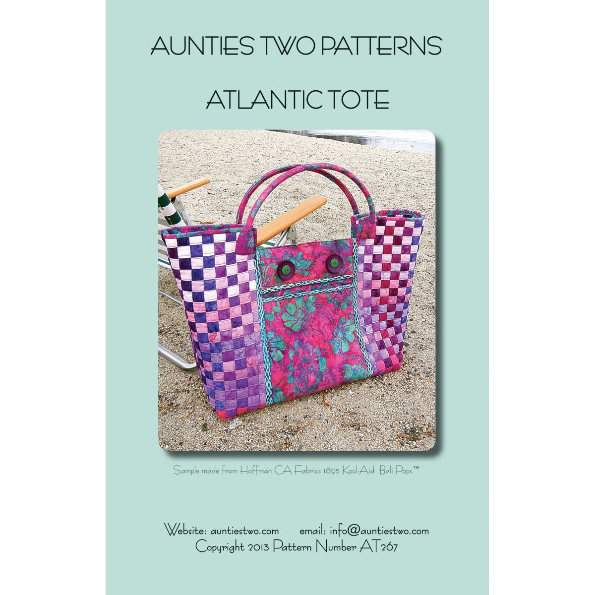 Aunties Two Patterns-Atlantic