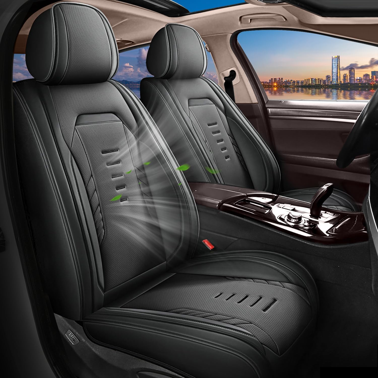 Amazon.com: RAWAKORW Seat Covers Full Set Fit for Hyundai Santa Cruz ...