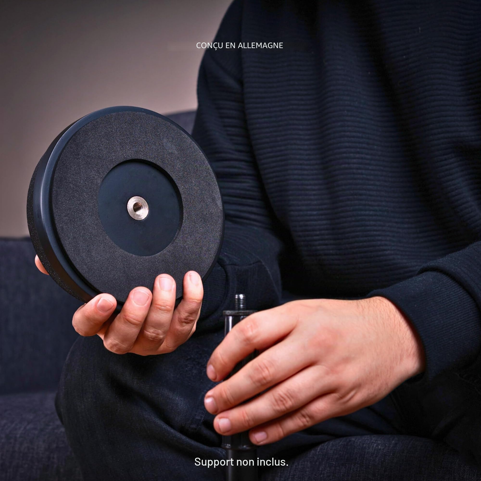 Meinl 6" Marshmallow Pad Black Base