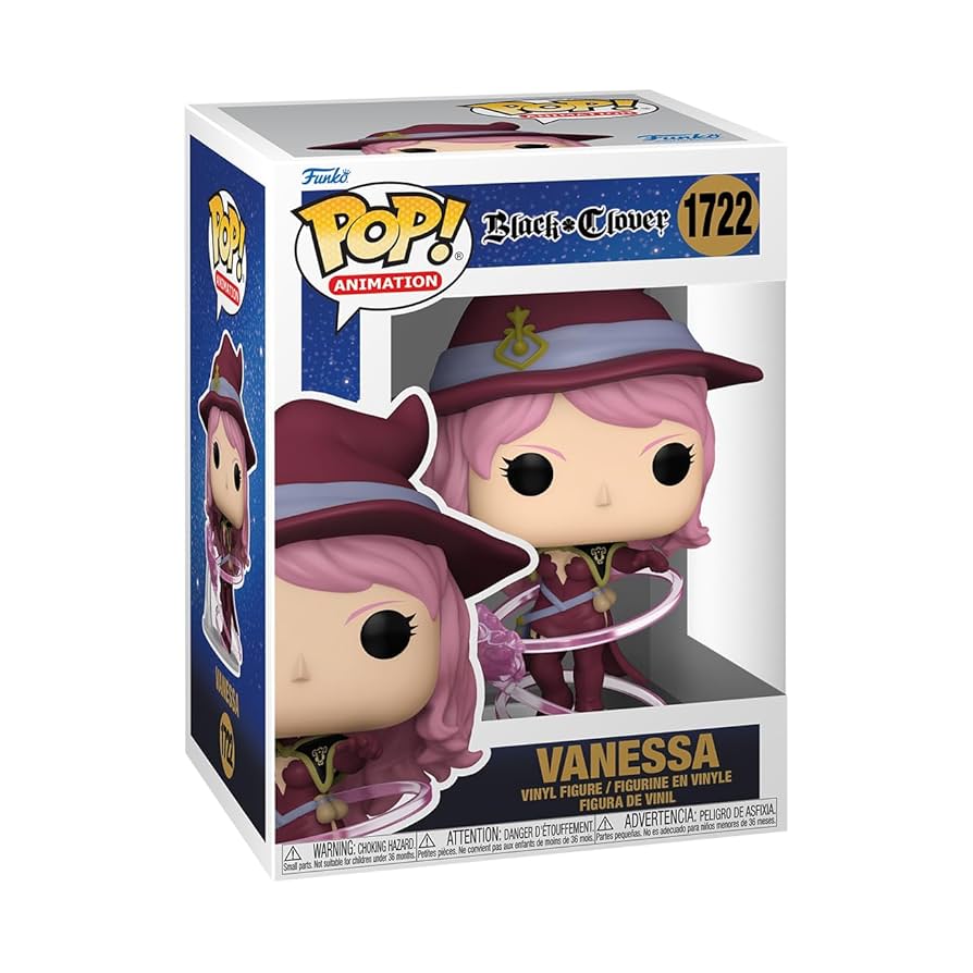 Amazon.com: Funko POP! Animation: Black Clover - Vanessa Enoteca -  Collectable Vinyl Figure - Gift Idea - Official Merchandise - for Kids &  Adults - Anime Fans - Model Figure for Collectors and Display : Toys & Games