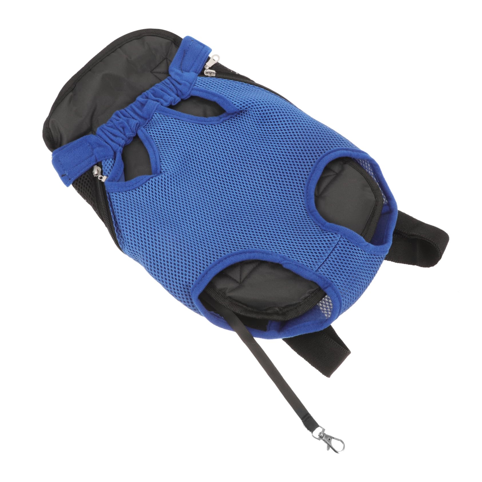 Toddmomy Pet Backpack Carrier for Small Dogs and Cats Comfortable Travel Bag with Extra Leg Space for Hiking and Camping Breathable Design for Pets The Go