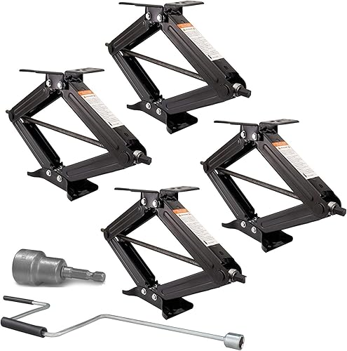 Miniatura 6 de South Bend Component - Gato de tijera para remolque de 24 pulgadas, 3000 libras (paquete de 2)