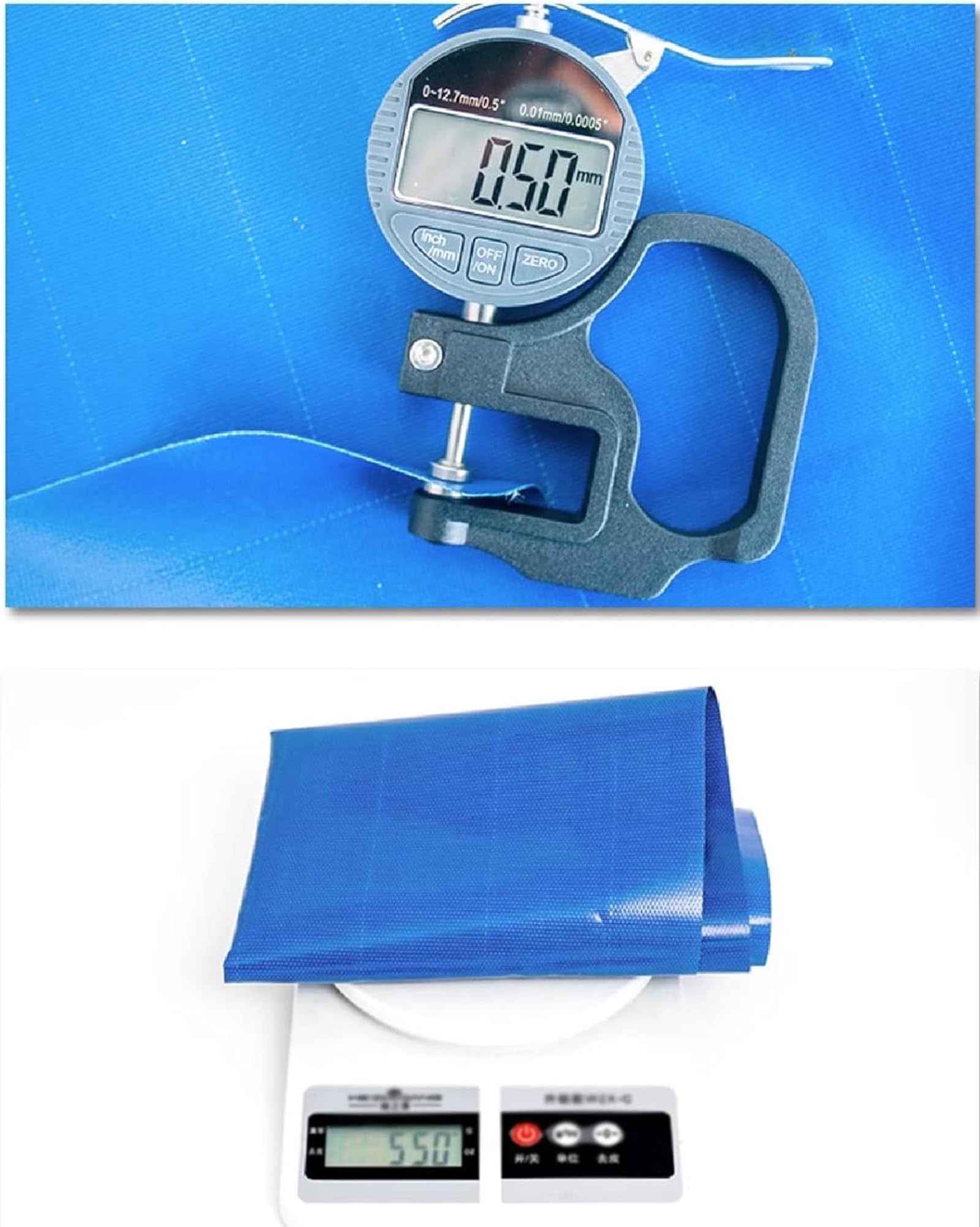 Tragbarer Aquarium-Pool mit Ablassventil, strapazierfähig, 0,5 mm, PVC, temporärer Haltetank für Koi, Schildkröten und Salzwasserfische