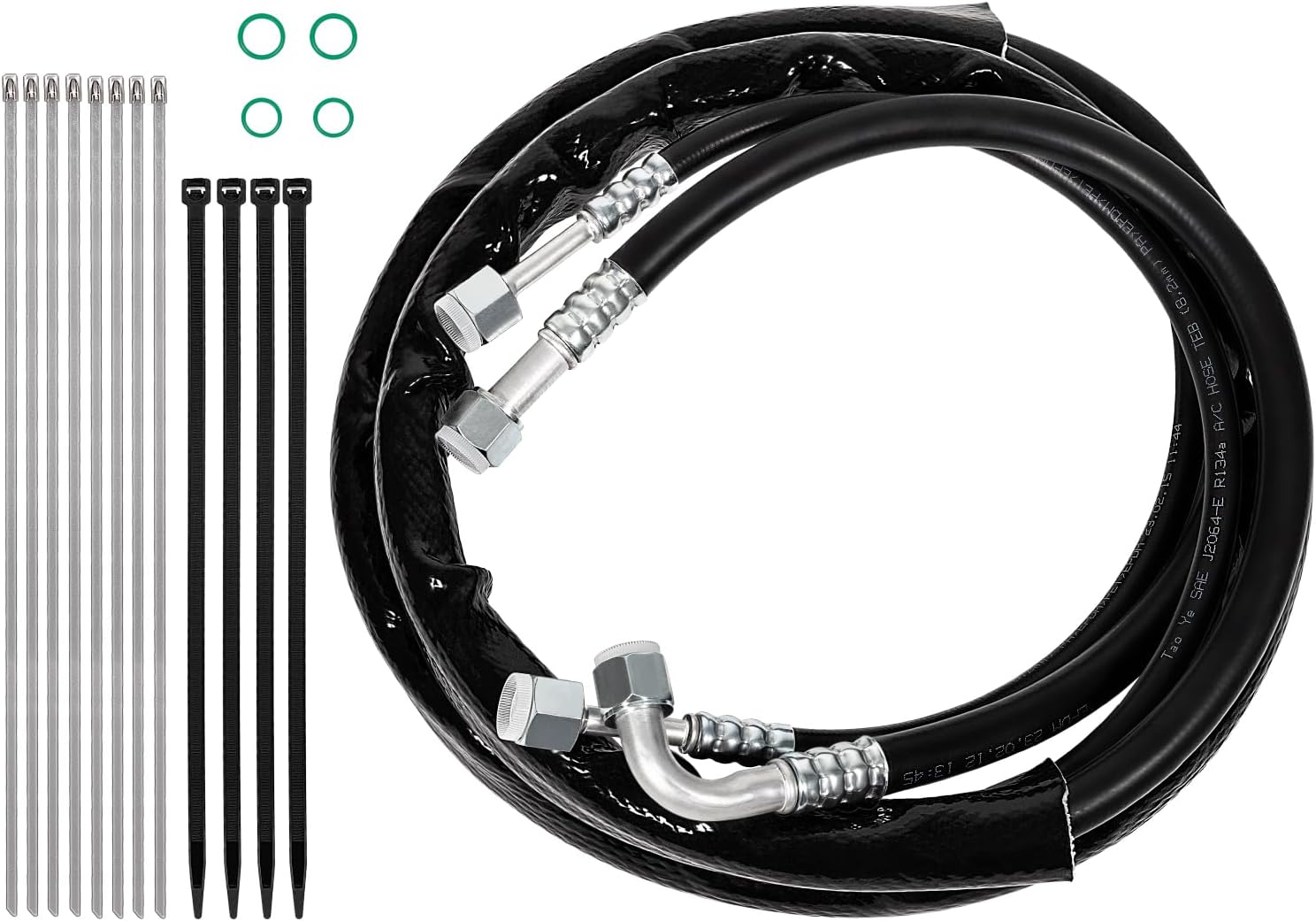 C4677 Rear Aux AC Line Set Air Conditioning Hoses Fit for Dodge Grand Caravan/Caravan and for Chrysler Town & Country Minivans 2008-2011