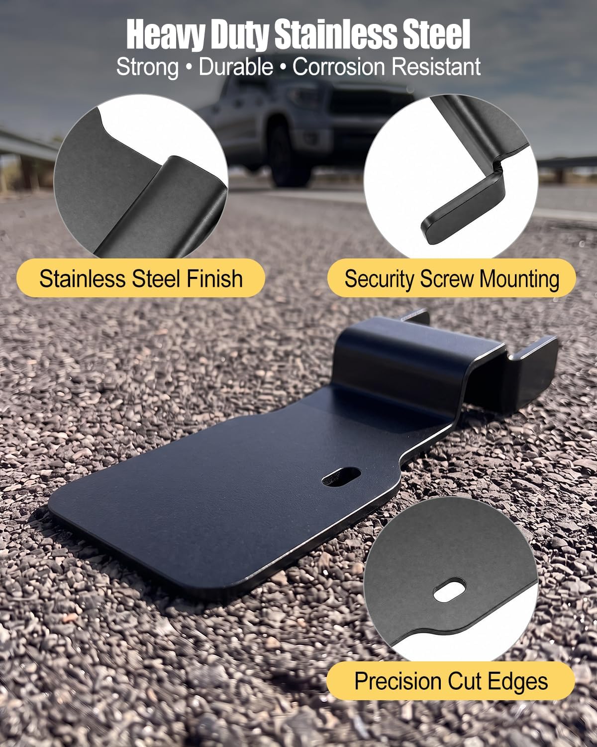 Tailgate Anti-Theft Lock Combo Kit Fit for Toyota Tacoma Gen 4 2024-2026