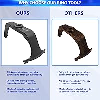 Vista 6 de ZKTOOL 6599 Herramienta de anillo de bloqueo del tanque de combustible, herramientas de instalación y extracción de emisores de bomba