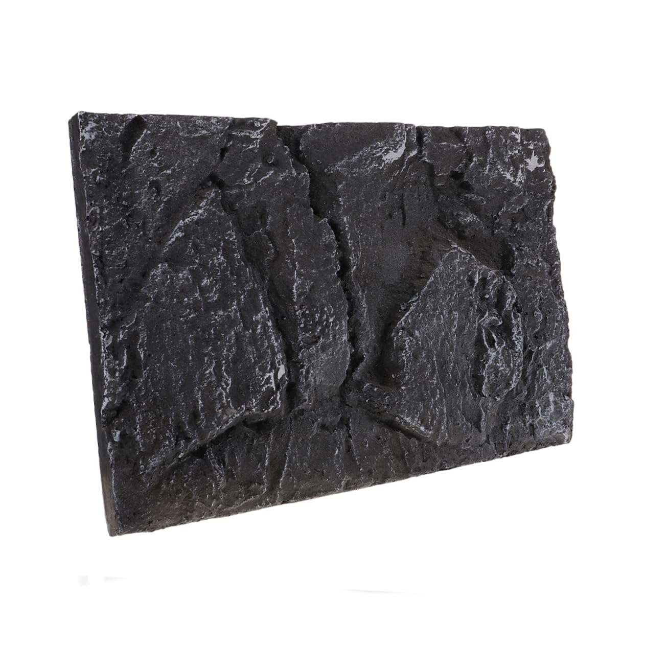 Abaodam Reptile Tank Background Board Rock Landscape Decoration for Fish Tank Turtle Habitat Lightweight and Realistic Design for Lizard Snake and Amphibian Enclosures