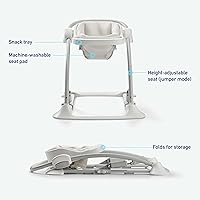 Vista 7 de Graco Jumpstart 4 en 1 - Saltador y Brincador Ajustable para Actividades Infantiles, Columpio Versátil para Bebé, Asiento de Piso y Silla para Niños
