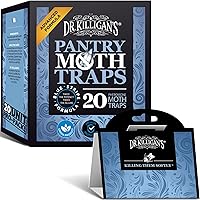 Vista 11 de Trampas para polillas para alacena de Dr. Killigan, atrae pestes por medio de feromonas, efectiva contra la polilla India de la harina, 100 %