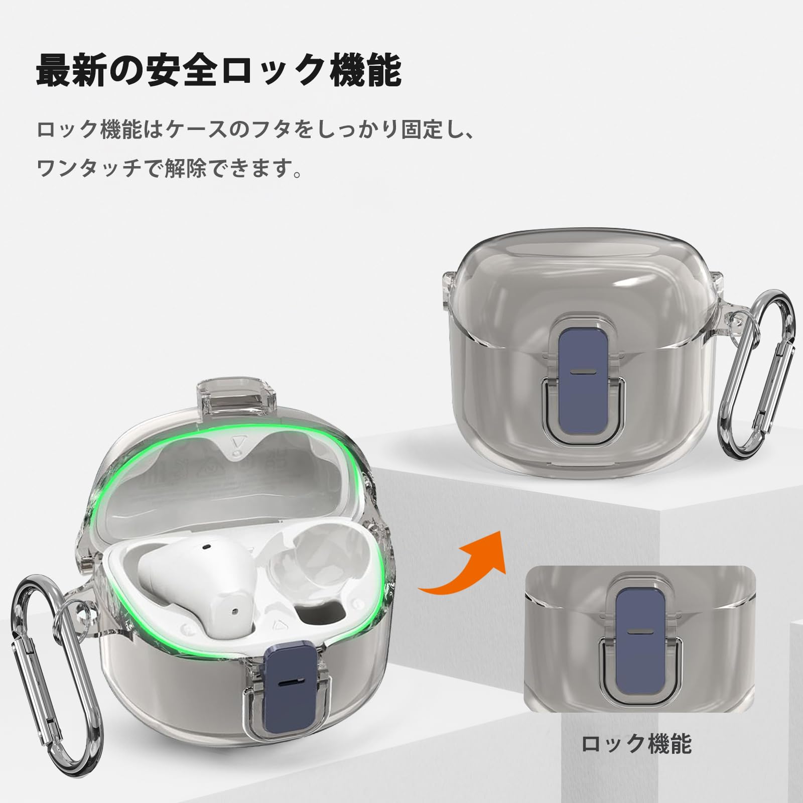 スマホアクセサリー jbl FLEX Amazon | 【NINKI】JBL Tune Flex用 ケース カラビナ付き jbl