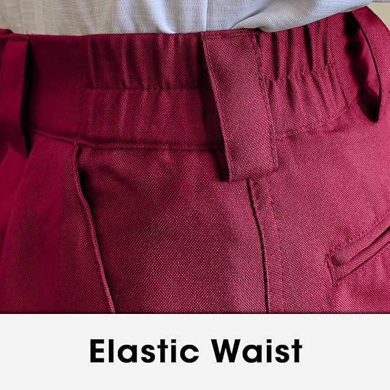كلاب الجولف Maroon Microfiber (Plus Fours) للرجال