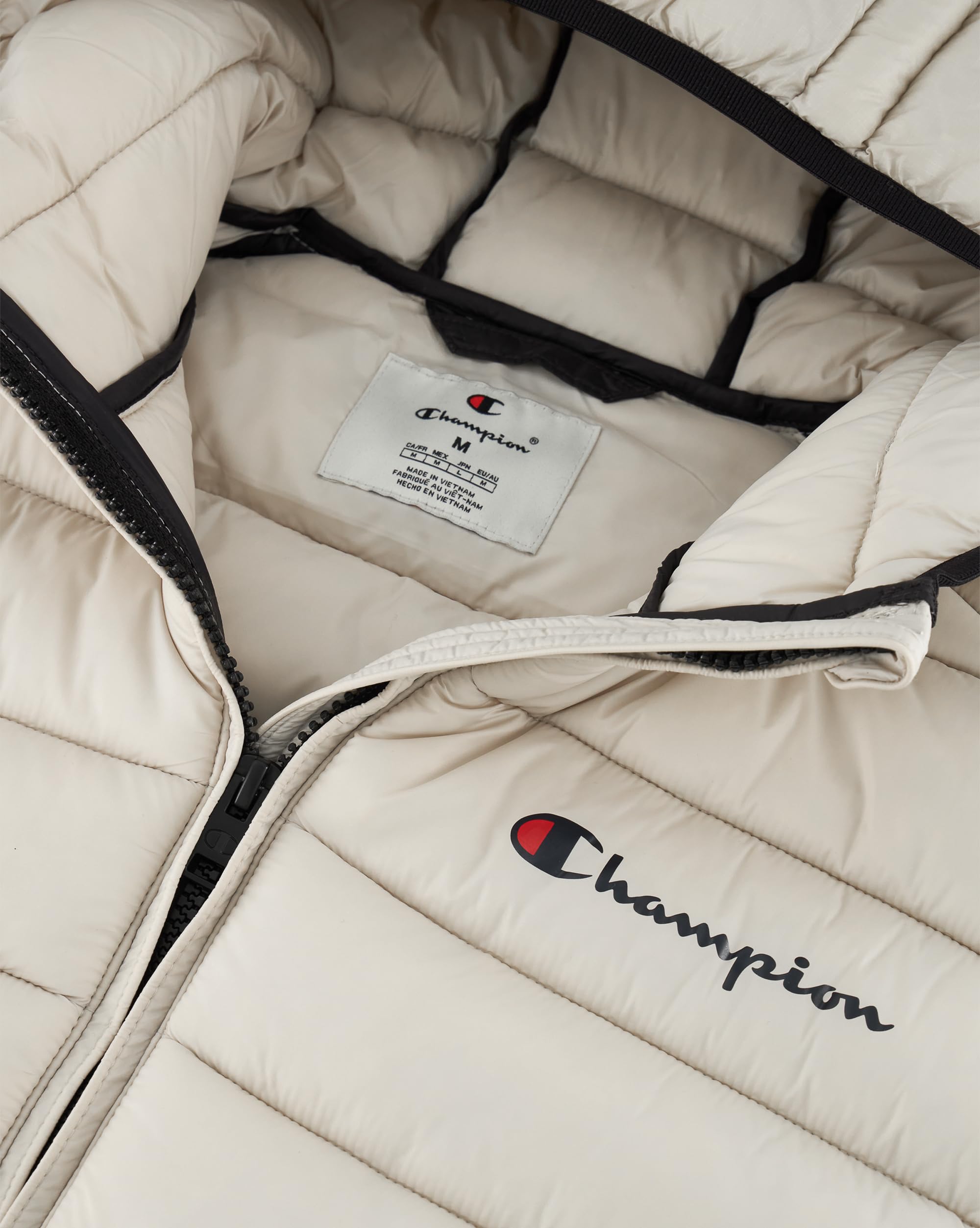 Champion Kamizelka imbotito Mężczyźni Legacy Outdoor (220341) - Wr Light Nylon Cire 35gr Mały Skrypt Logo High-neck